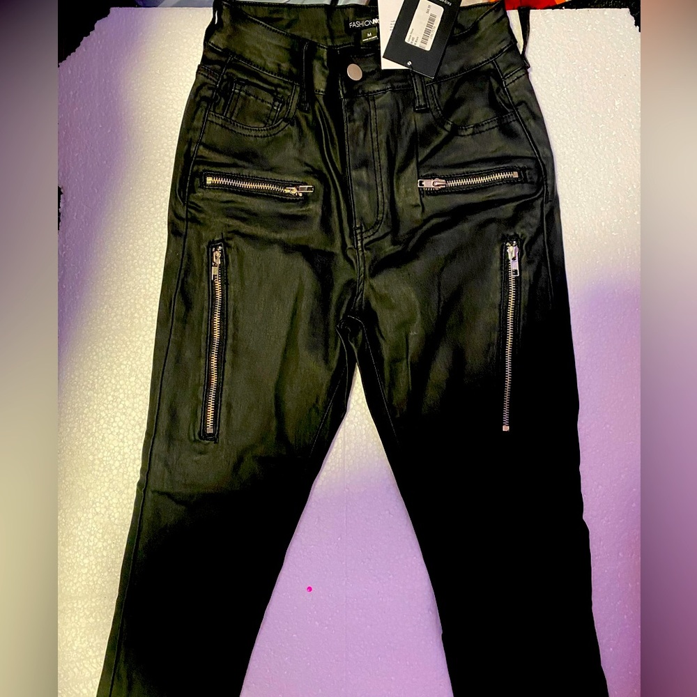 Leather pants stylish - Picture 1 of 2